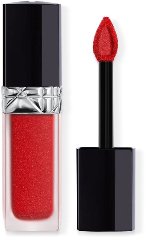 qual a cor do batom da dior que|Batom Líquido Rouge Dior Forever Liquid .